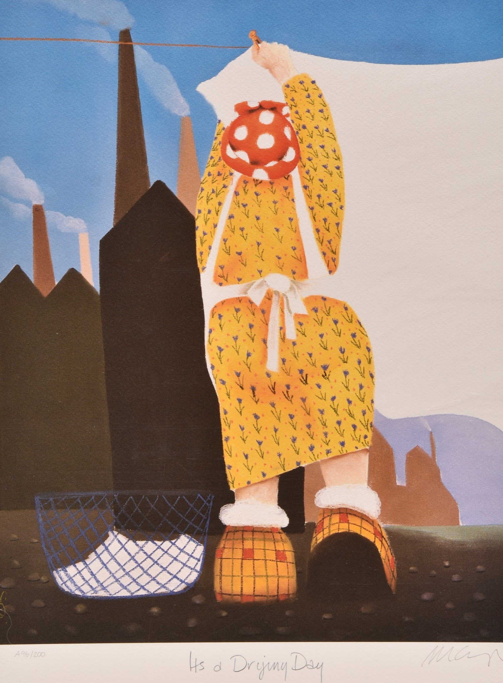 Mackenzie Thorpe Halls Fine Art Auctioneers & Valuers It's Drying Day